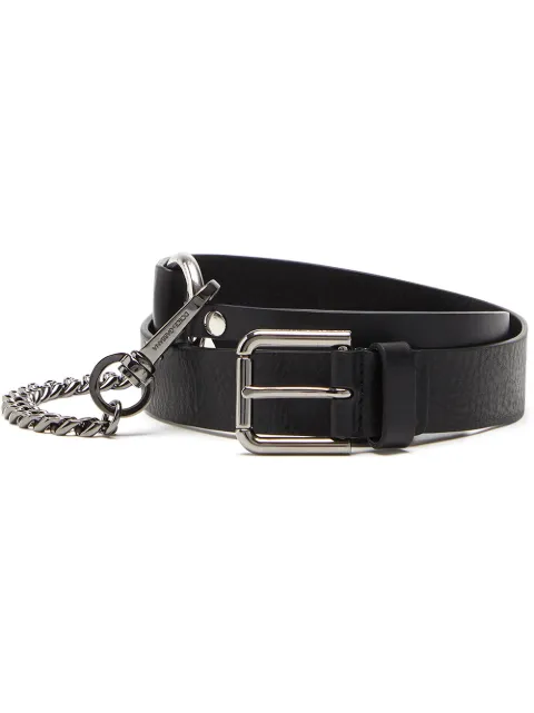 Dolce & Gabbana chain-link hoop buckled belt