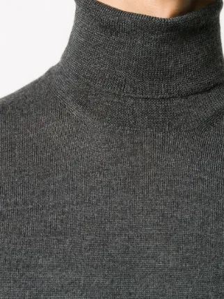 roll neck knit jumper展示图