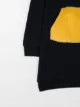 Il Gufo faux-fur pocket hoodie dress