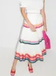 Image 2 of Zimmermann Lulu stripe-pattern midi skirt