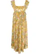 Image 1 of Zimmermann Poppy floral-print midi dress