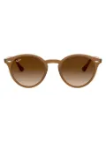 Ray-Ban RB2180 round-frame sunglasses - Brown