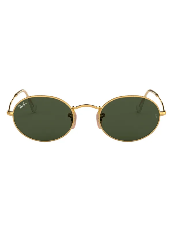Ray-Ban ゴールドオーバルサングラス 15896112_30156558_600.jpg