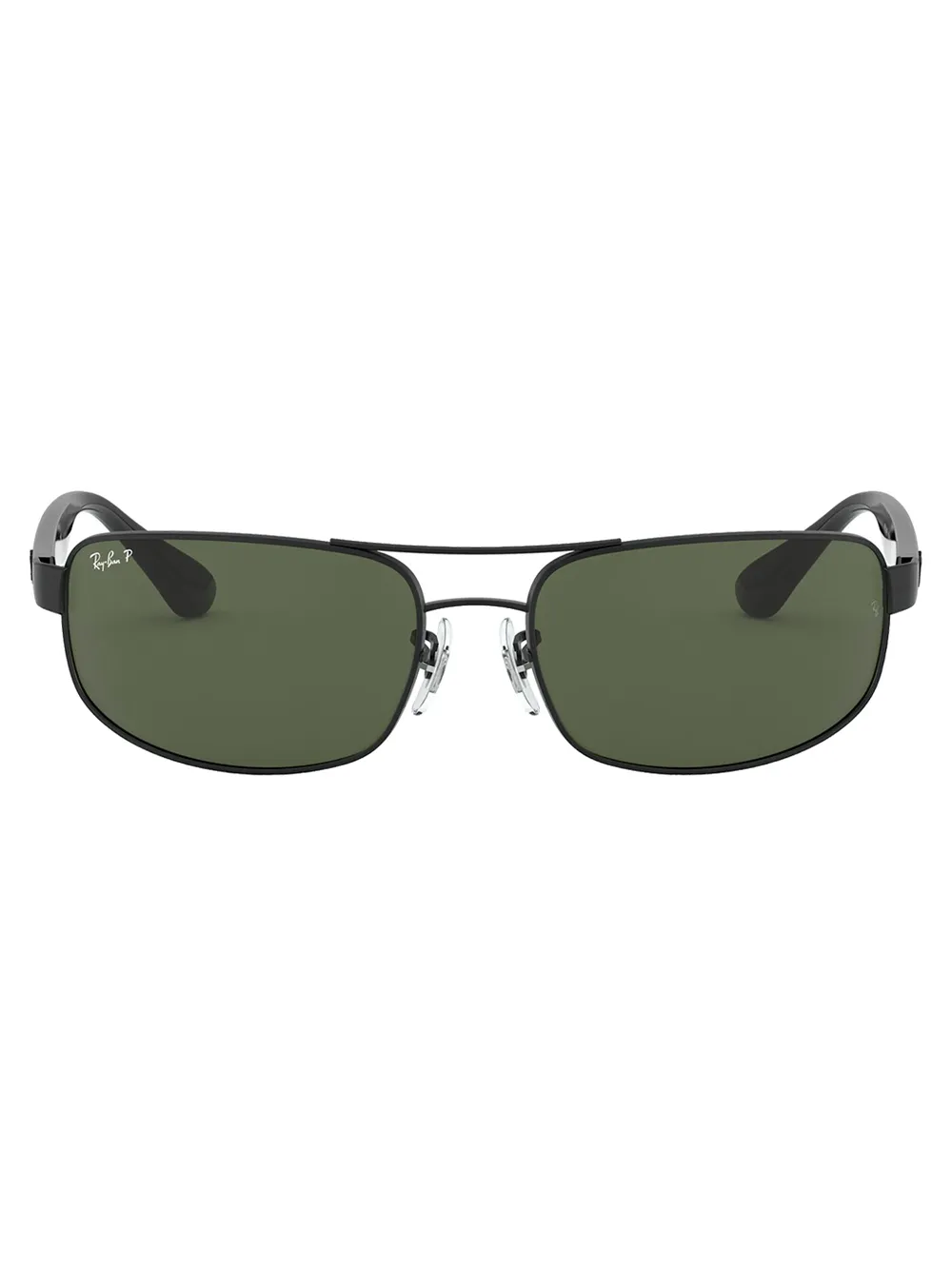 Ray-Ban oval-frame sunglasses | Black | Image 1