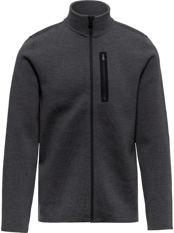 Aztech Mountain Matterhorn Zip-up Cardigan in Grey