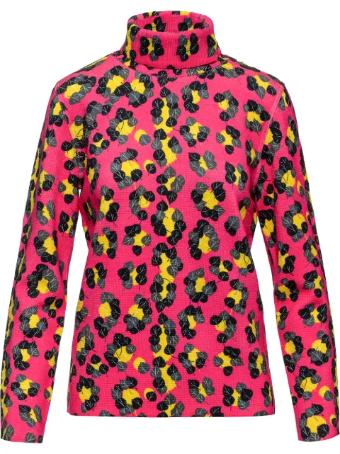 Aztech Mountain Matterhorn leopard-print jumper 