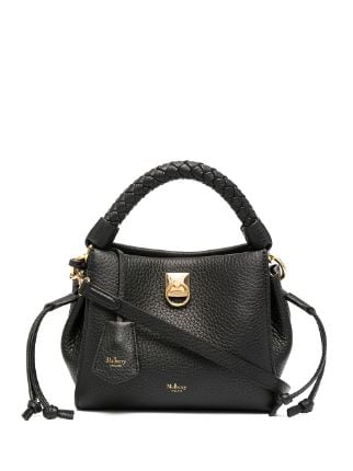 Mulberry, Bags, Mulberry Black Crossbody Leather Bag Gold Hardware