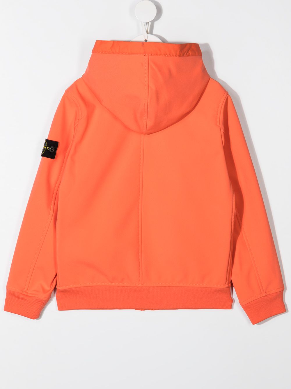 фото Stone island junior худи на молнии с нашивкой-логотипом