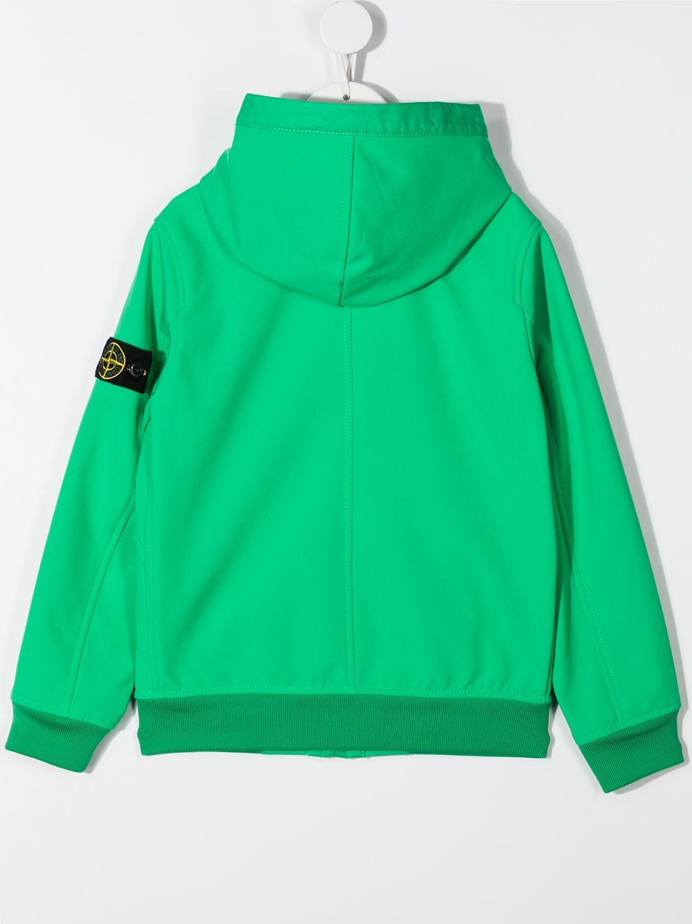 фото Stone island junior худи на молнии с нашивкой-логотипом