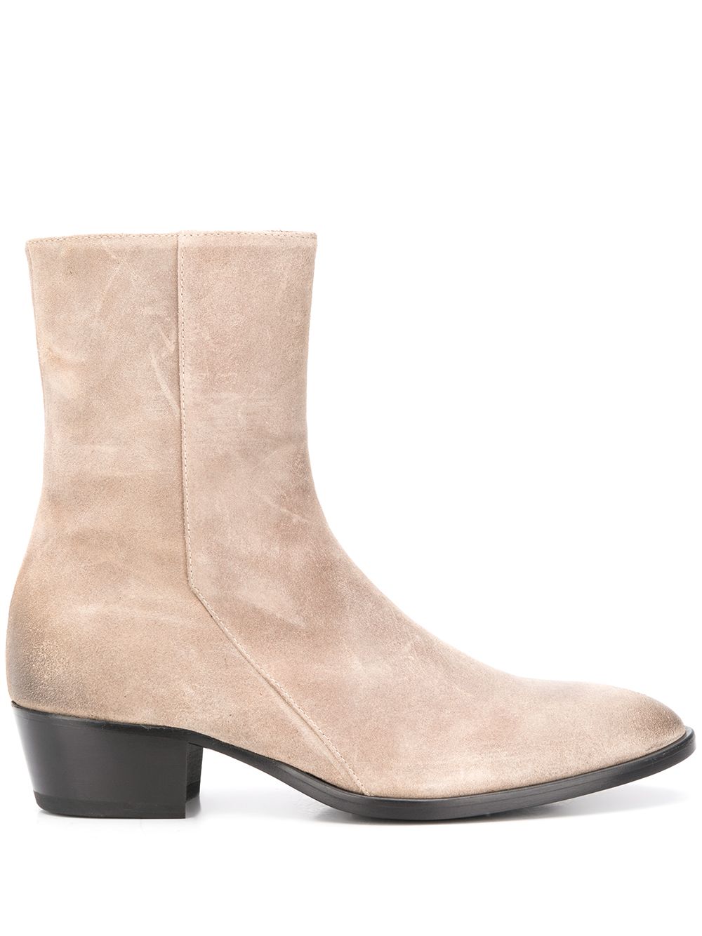 фото Matt moro suede leather boots