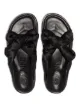GANNI flatform knotted crossover strap sandals