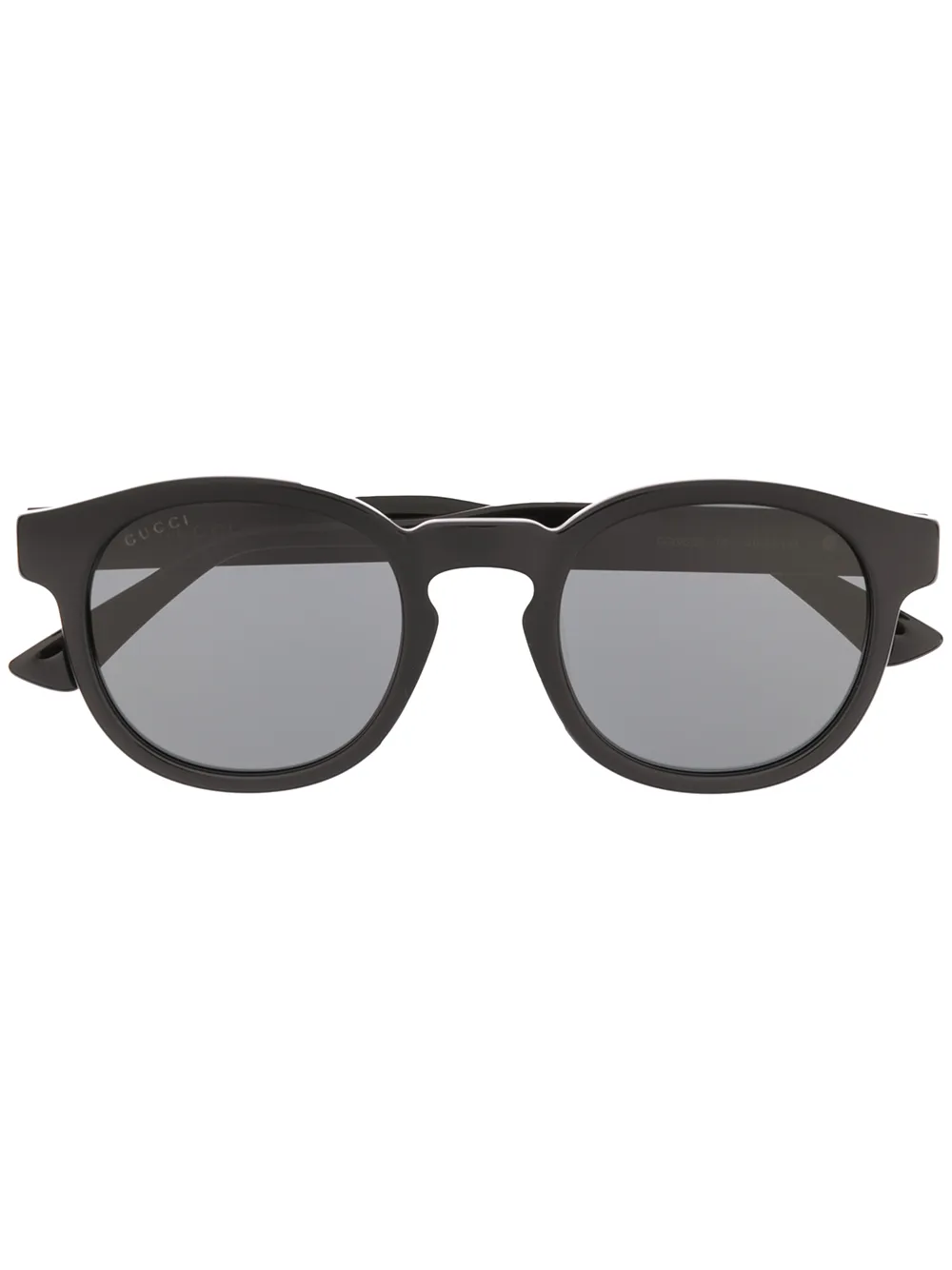 lunettes de soleil à plaque logo