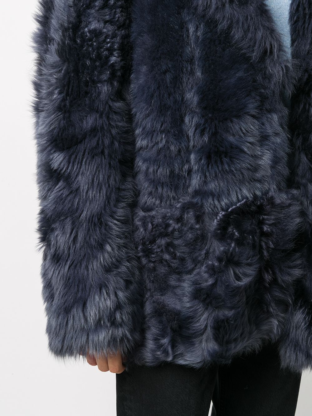 фото Furling by giani lamb fur coat