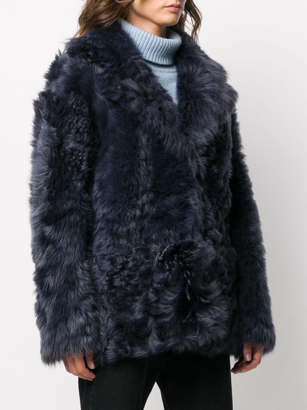 фото Furling by giani lamb fur coat