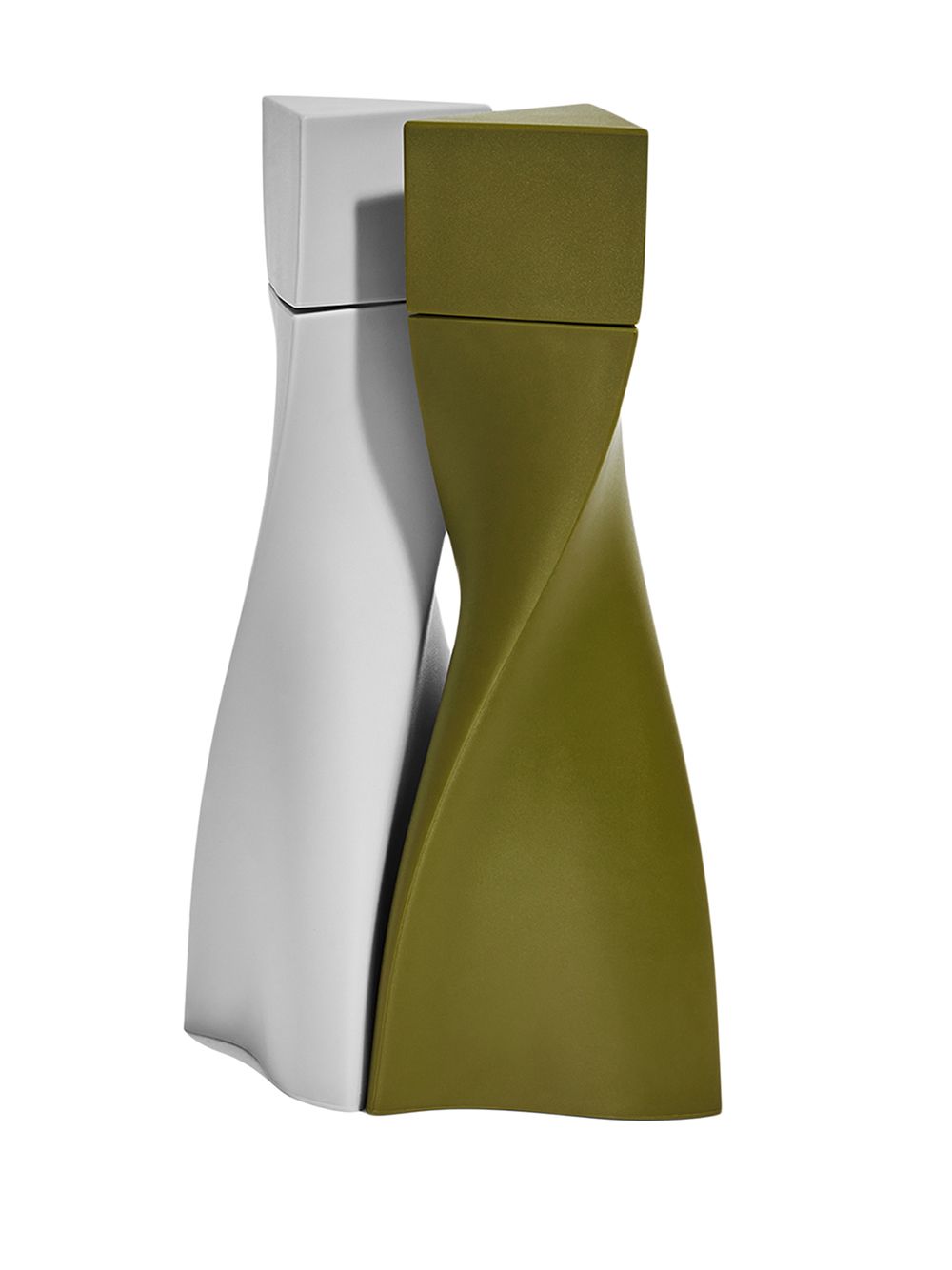 фото Zaha hadid design duo salt and pepper set - h 23.8 x ø 8.5cm