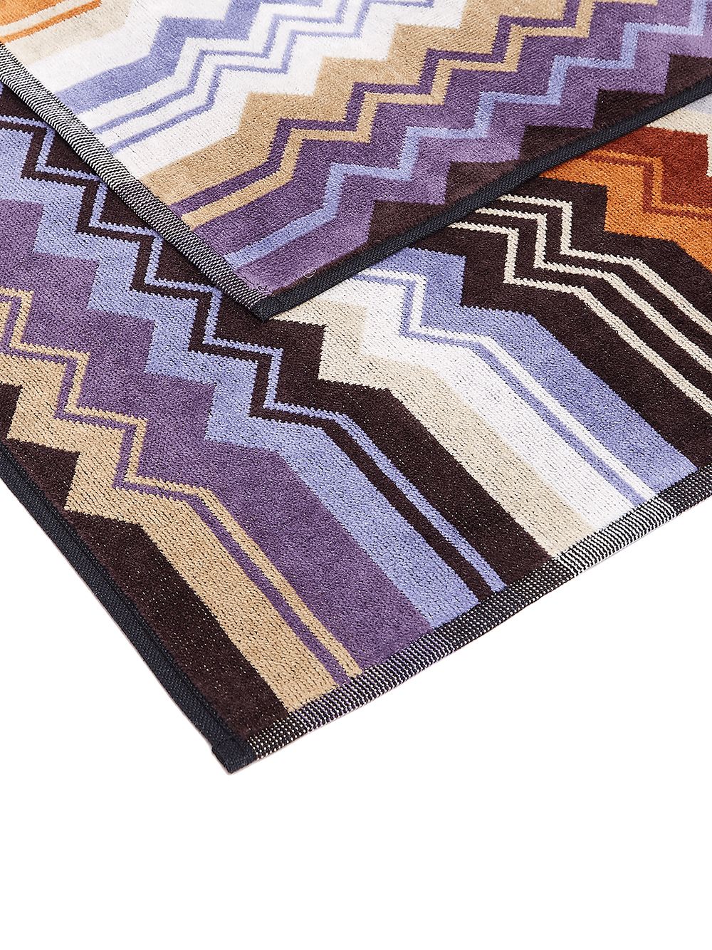 фото Missoni home комплект giacomo из двух полотенец с узором шеврон