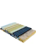 Missoni Home Humbert chevron pattern throw - Blue