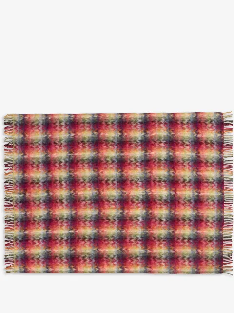 Missoni Home Montgomery chevron pattern throw