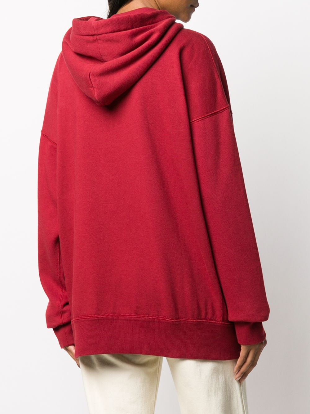 фото Isabel marant étoile logo print hoodie