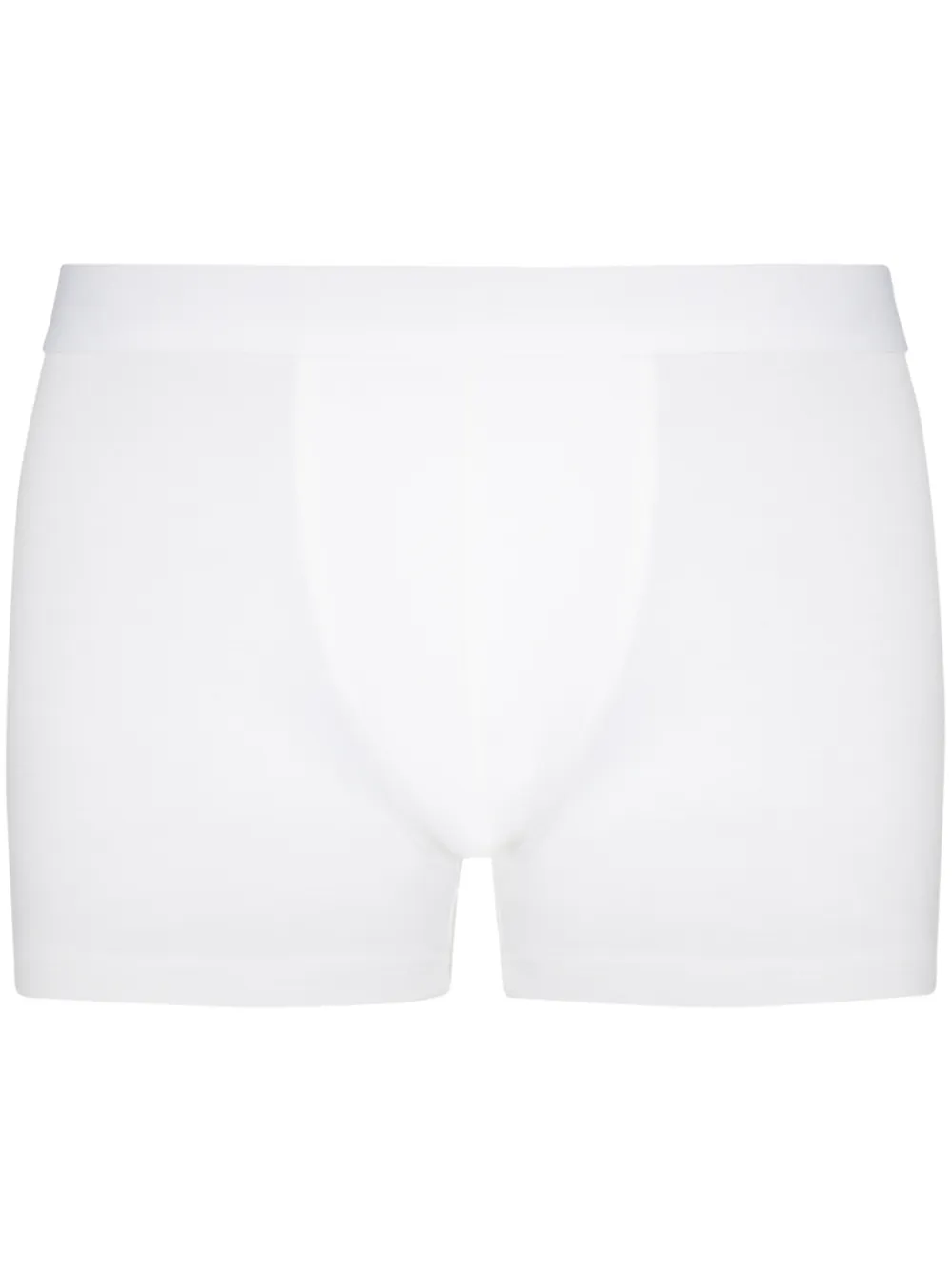 

Zimmerli bóxer con franja del logo - Blanco