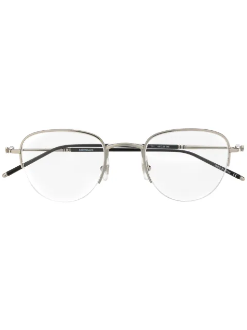 Montblanc round frame glasses