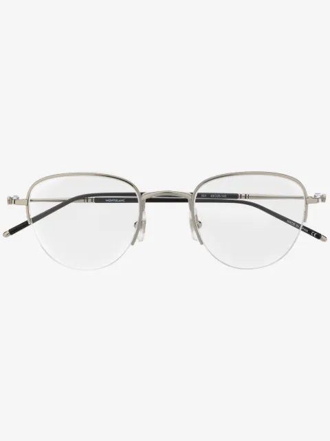 Montblanc round frame glasses 