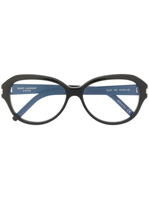 Saint Laurent Eyewear lentes con armazón cuadrada