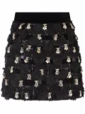 Dolce & Gabbana embellished A-line miniskirt - Black