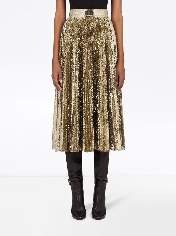 dolce gabbana sequin skirt