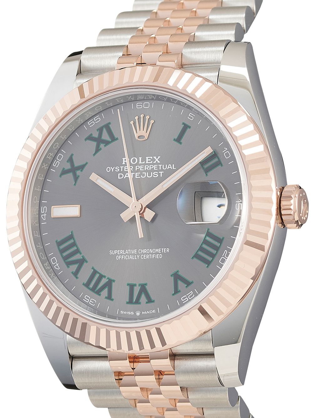 фото Rolex наручные часы datejust pre-owned 41 мм 2020-го года