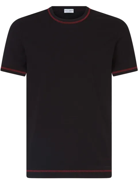 Dolce & Gabbana contrast stitching T-shirt