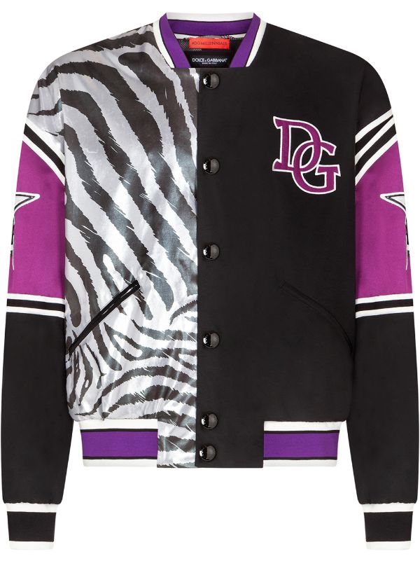 dolce and gabbana baseball jacket