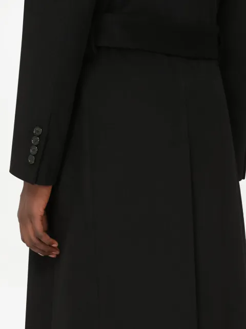Dolce & Gabbana belted double-breasted cashmere coat