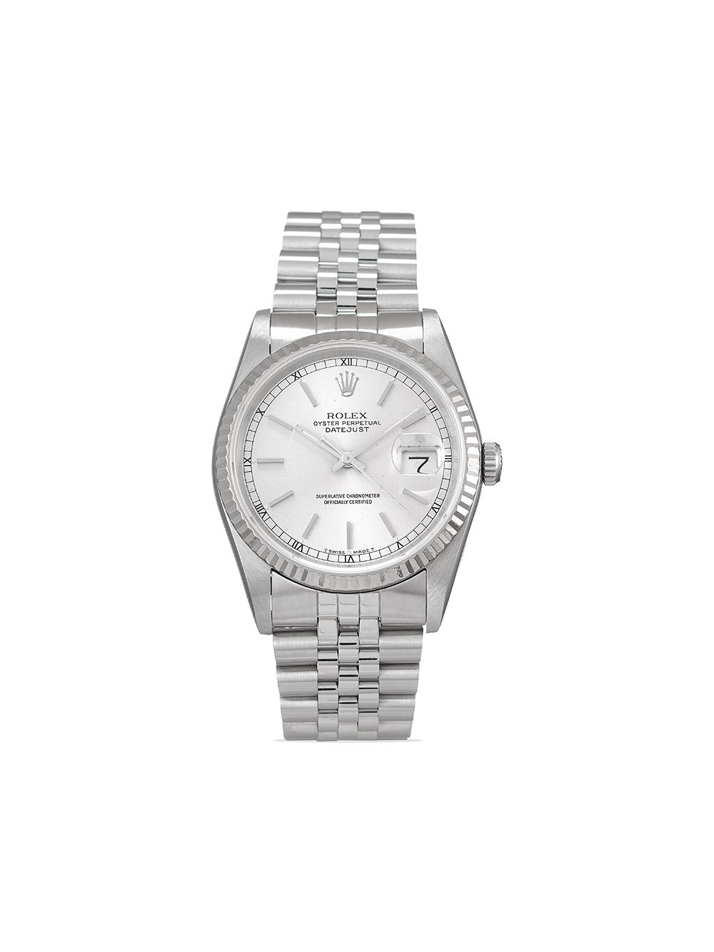 фото Rolex наручные часы datejust pre-owned 36 мм 1989-го года