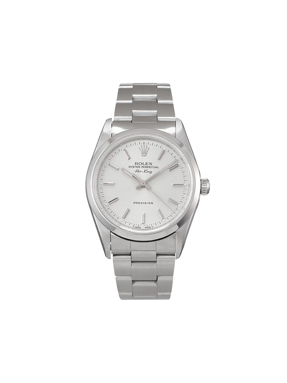 фото Rolex наручные часы air king pre-owned 34 мм 1998-го года