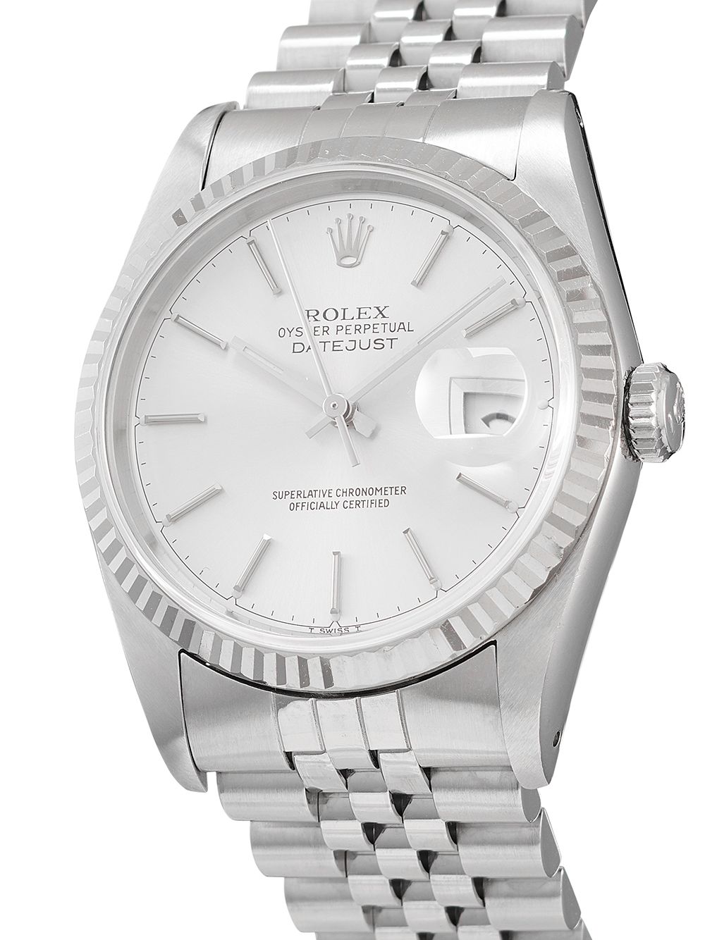 фото Rolex наручные часы datejust pre-owned 36 мм 1987-го года