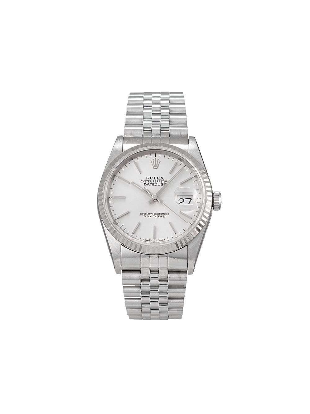 фото Rolex наручные часы datejust pre-owned 36 мм 1993-го года