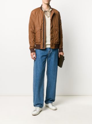 ruched bomber jacket展示图