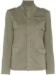 Image 1 of ANINE BING stand-up collar military jacket