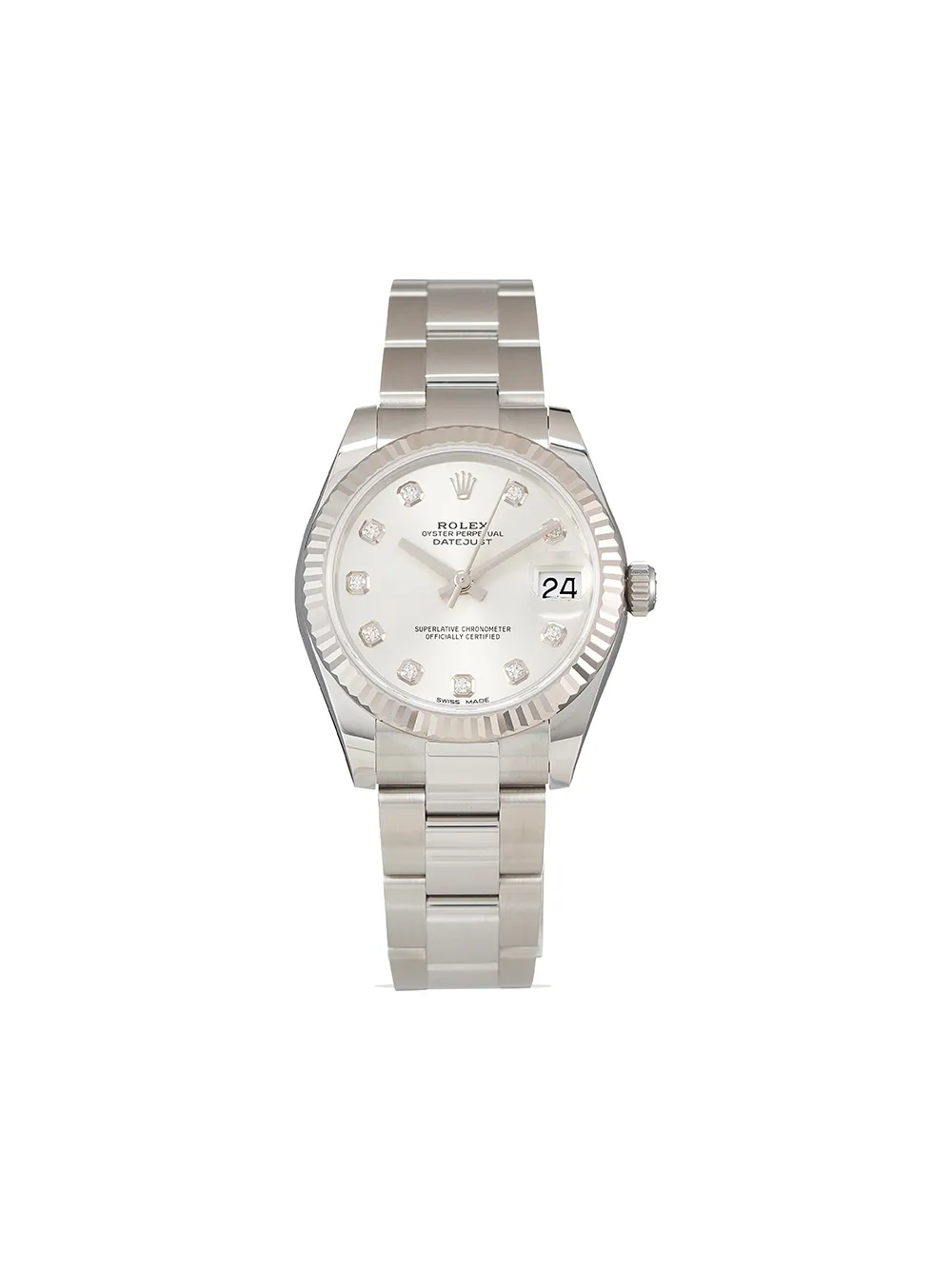 фото Rolex наручные часы datejust pre-owned 31 мм 2020-го года