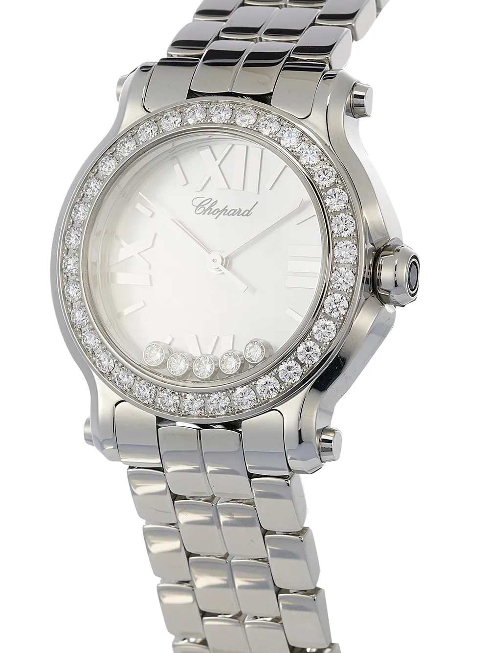 фото Chopard наручные часы happy sport pre-owned 30 мм 2018-го года