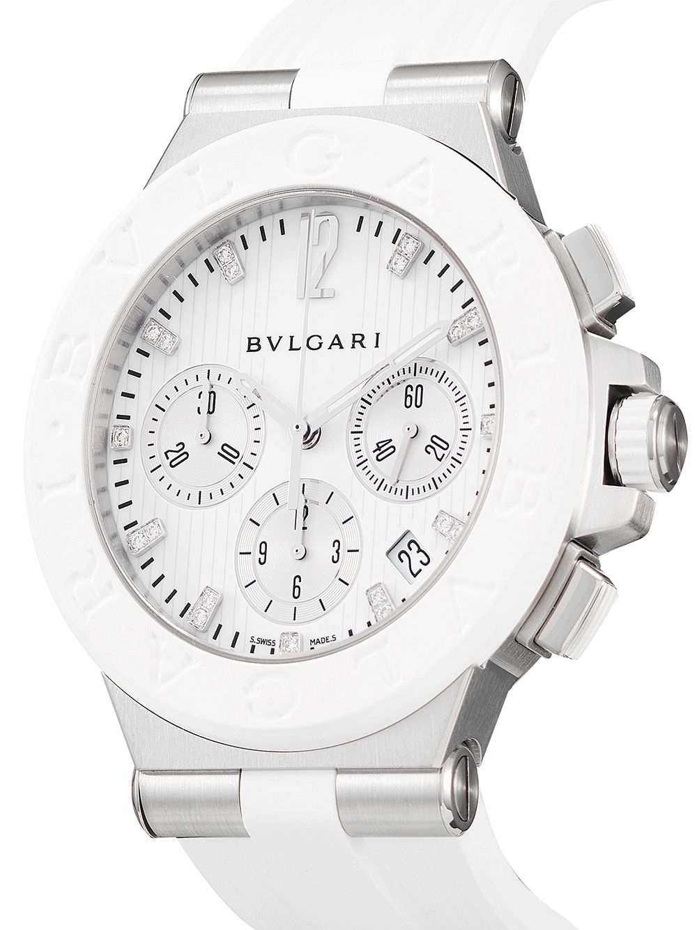 фото Bulgari pre-owned 2020 unworn diagono 44mm