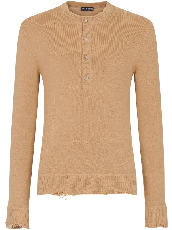 half button jumper