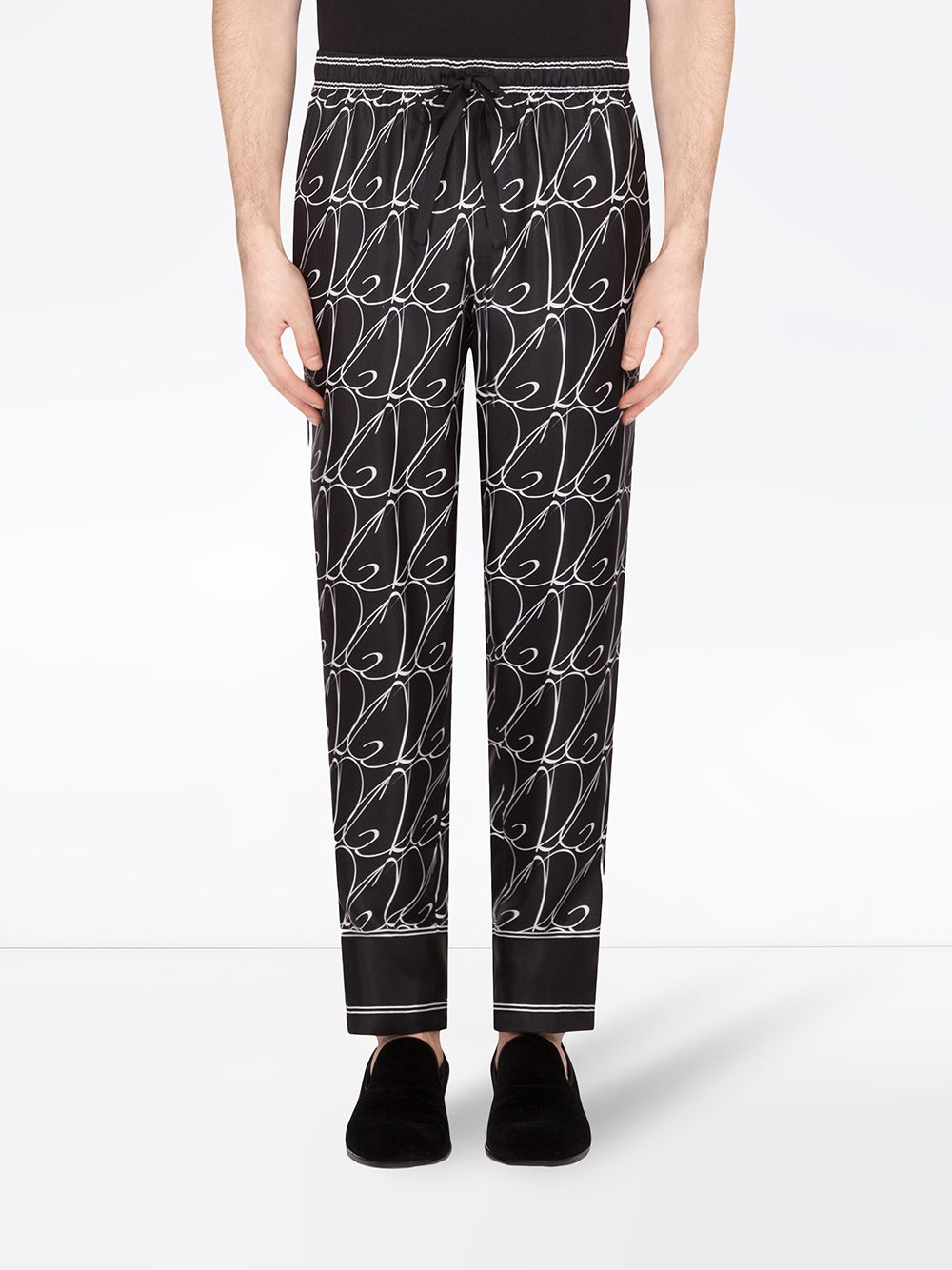 LV Night Monogram Pajama Shorts - Ready to Wear