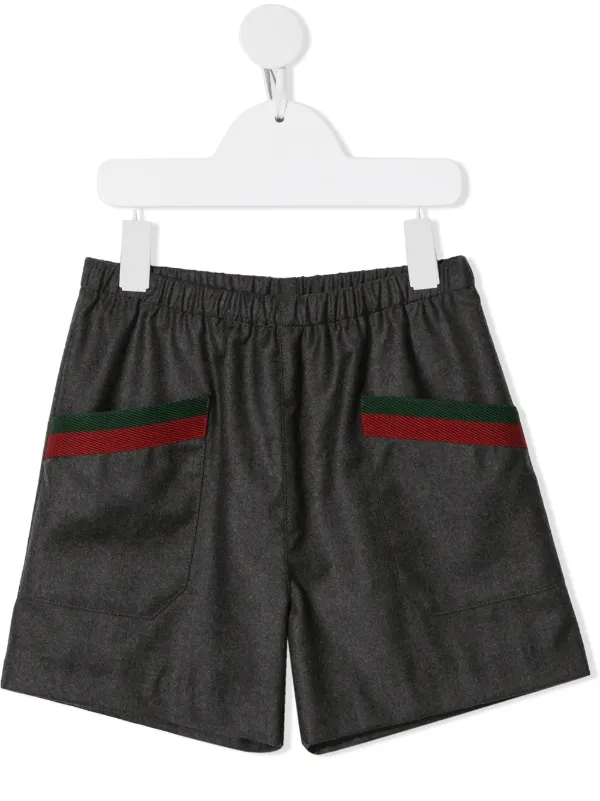 grey gucci shorts