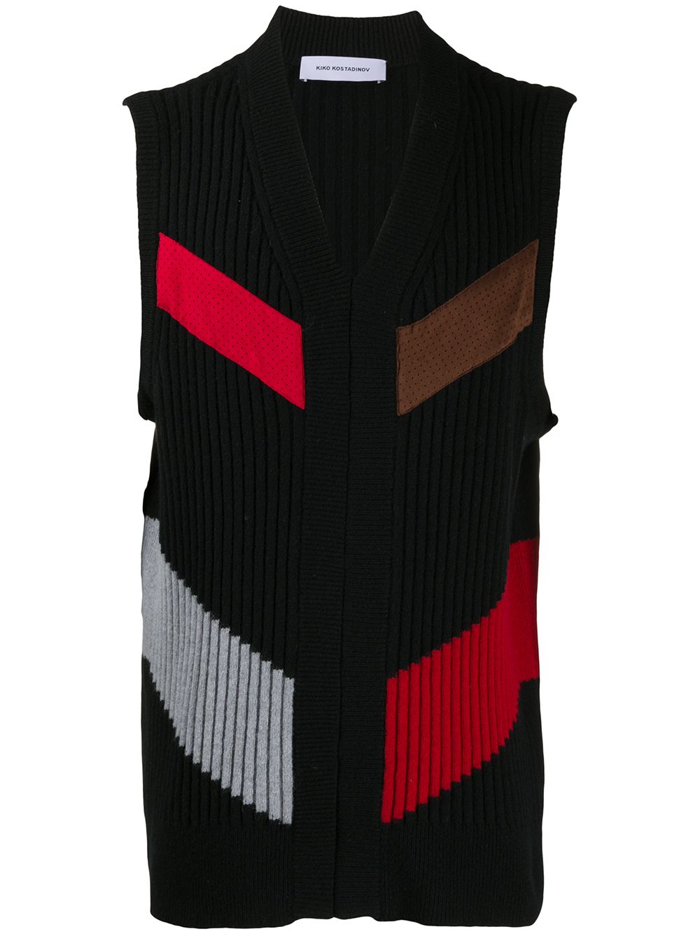 фото Kiko kostadinov colour block jumper