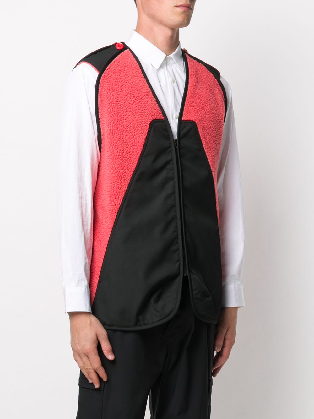 фото Kiko kostadinov panelled colour block gilet