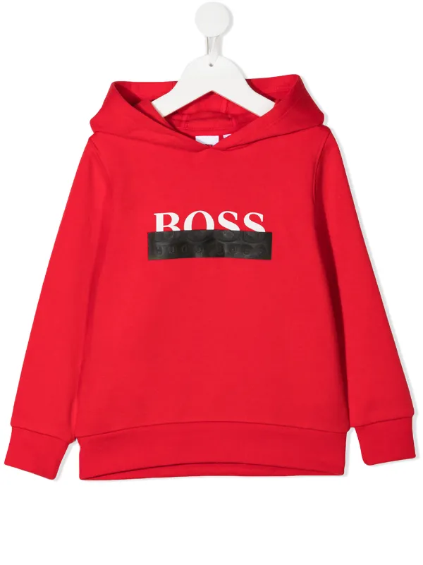 red boss hoodie