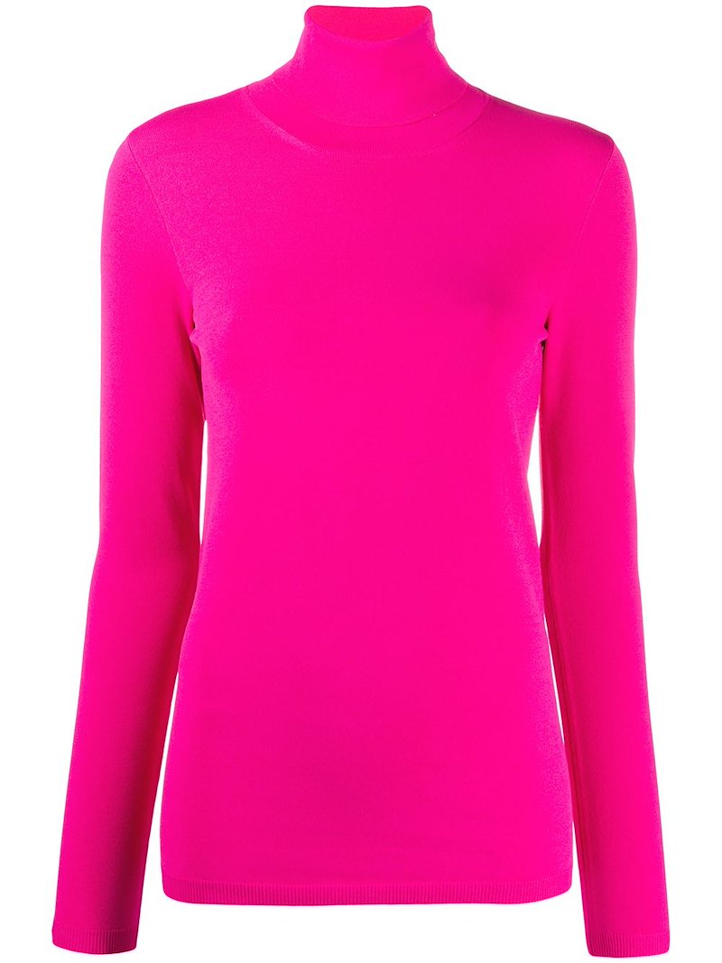 Baby pink roll neck Clearance