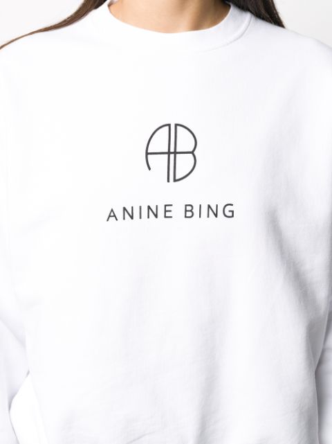 anine bing walk with me sweatshirt